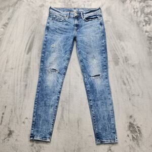 Denizen from Levi’s Jeans Womens 11 W30 Blue Acid Wash Low Rise Jegging Stretch